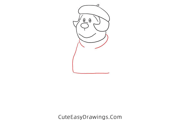 how to draw jaiko gouda from doraemon - www.cuteeasydrawings.com