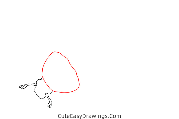 how to draw a scarab beetle - www.cuteeasydrawings.com