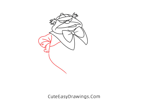 how to draw tweedle dee tweedle dum - www.cuteeasydrawings.com