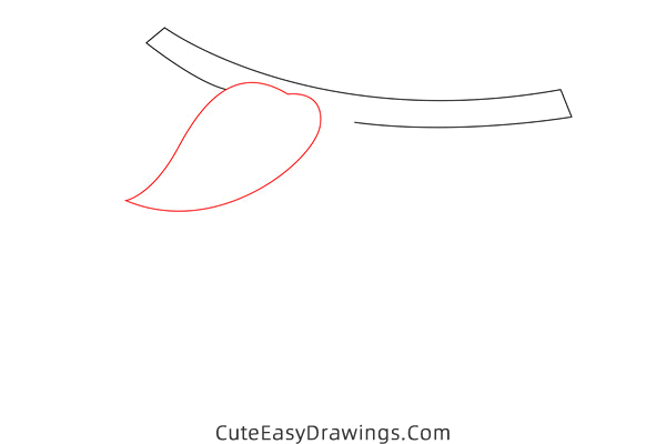 how to draw a kiwi fruit - www.cuteeasydrawings.com