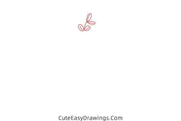 how to draw a spring tree - www.cuteeasydrawings.com