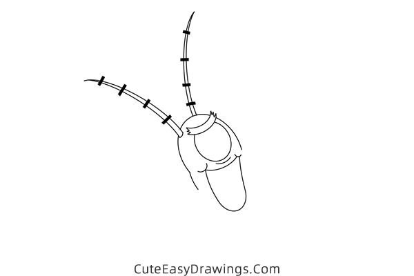 how to draw plankton from spongebob squarepants - www.cuteeasydrawings.com