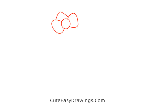 how to draw mimmy from hello kitty - www.cuteeasydrawings.com