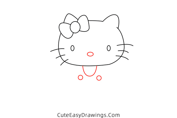 how to draw mimmy from hello kitty - www.cuteeasydrawings.com