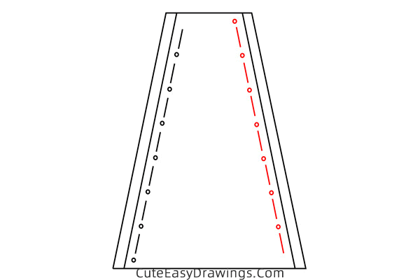 how to draw a road - www.cuteeasydrawings.com