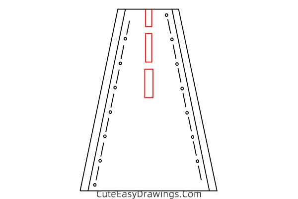 how to draw a road - www.cuteeasydrawings.com