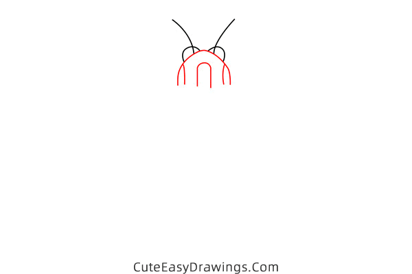 how to draw a firefly - www.cuteeasydrawings.com