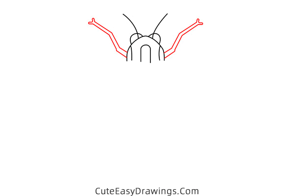 how to draw a firefly - www.cuteeasydrawings.com