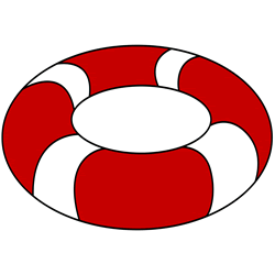 How to Draw a Lifebuoy Step by Step