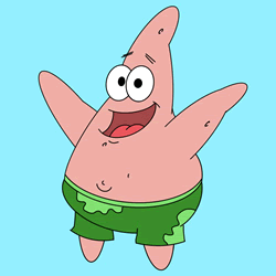 How to Draw Patrick Star Step by Step