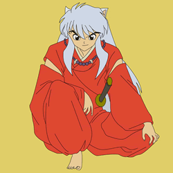 How to Draw Inuyasha Step by Step