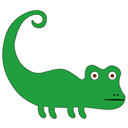 How to Draw a Chameleon Easy Step by Step