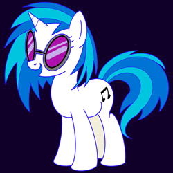 How to Draw Vinyl Scratch from My Little Pony Step by Step