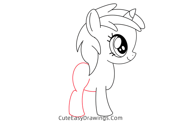 how to draw liza doolots from my little pony - www.cuteeasydrawings.com