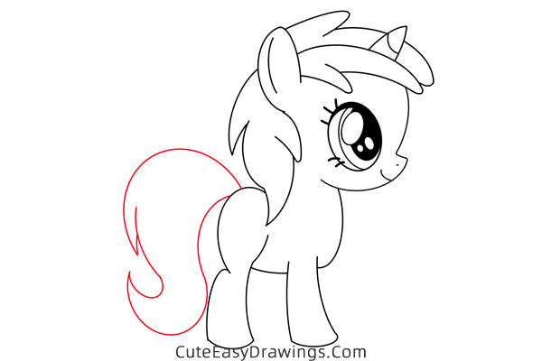 how to draw liza doolots from my little pony - www.cuteeasydrawings.com