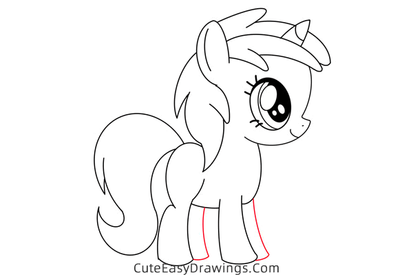 how to draw liza doolots from my little pony - www.cuteeasydrawings.com