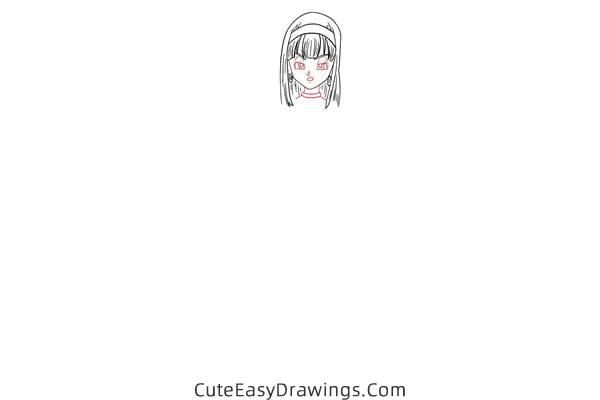 how to draw bulla from dragon ball - www.cuteeasydrawings.com