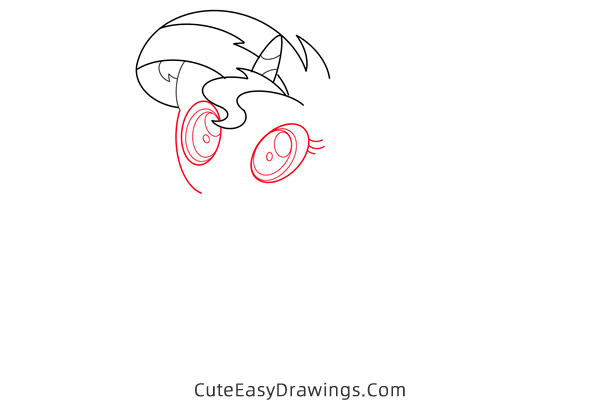 how to draw sunset shimmer from my little pony - www.cuteeasydrawings.com