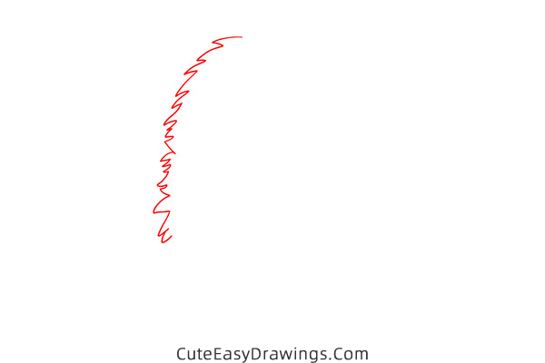 how to draw an orange tree - www.cuteeasydrawings.com