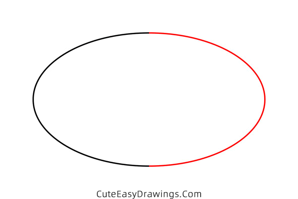 how to draw a lifebuoy - www.cuteeasydrawings.com