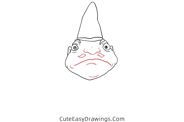 how to draw chichiyaku from spirited away - www.cuteeasydrawings.com