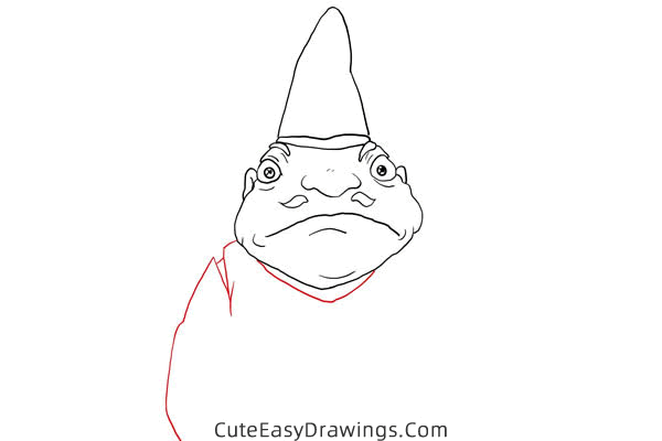 how to draw chichiyaku from spirited away - www.cuteeasydrawings.com