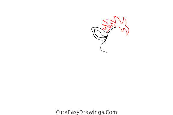 how to draw a wild boar - www.cuteeasydrawings.com