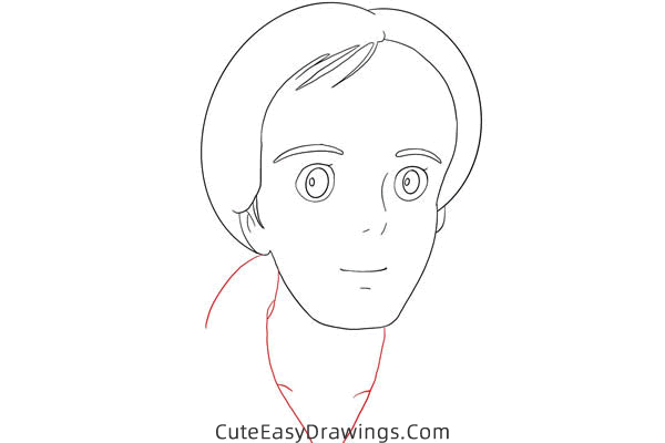 how to draw yasuko kusakabe from my neighbor totoro - www.cuteeasydrawings.com