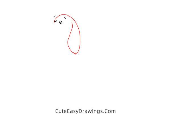 how to draw a cocker spaniel - www.cuteeasydrawings.com