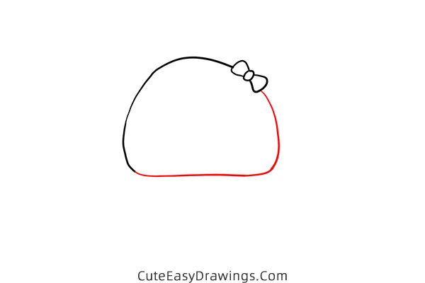 how to draw a cartoon mushroom - www.cuteeasydrawings.com