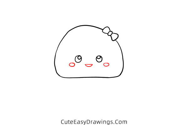 how to draw a cartoon mushroom - www.cuteeasydrawings.com