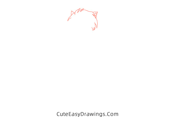 how to draw inuyasha - www.cuteeasydrawings.com