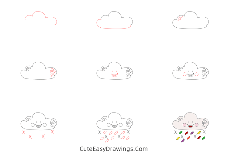 how to draw a cartoon cloud - www.cuteeasydrawings.com