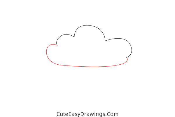 how to draw a cartoon cloud - www.cuteeasydrawings.com