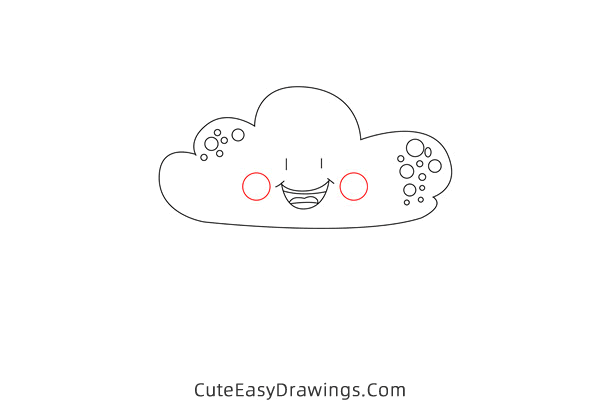 how to draw a cartoon cloud - www.cuteeasydrawings.com