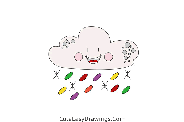 how to draw a cartoon cloud - www.cuteeasydrawings.com