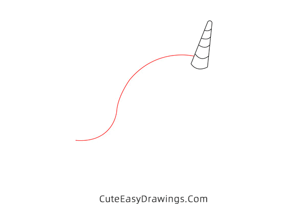 how to draw a narwhal - www.cuteeasydrawings.com