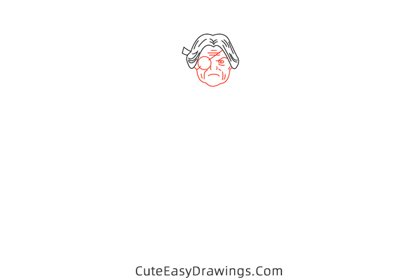 how to draw kaede from inuyasha - www.cuteeasydrawings.com