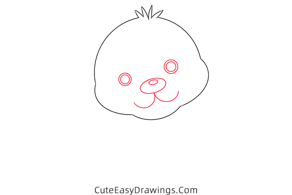 how to draw a cute puppy - www.cuteeasydrawings.com