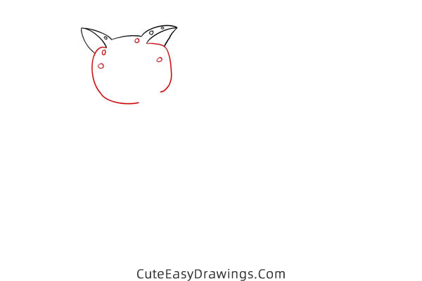 how to draw a cheetah - www.cuteeasydrawings.com