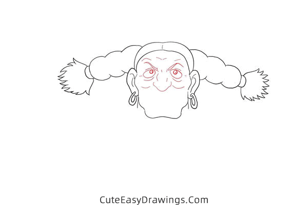 how to draw dola from castle in the sky - www.cuteeasydrawings.com