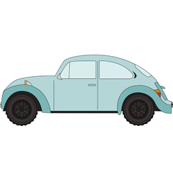 How to Draw a Volkswagen Beetle Step by Step