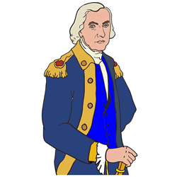 How to Draw George Washington Step by Step