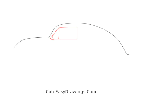 how to draw a volkswagen beetle - www.cuteeasydrawings.com