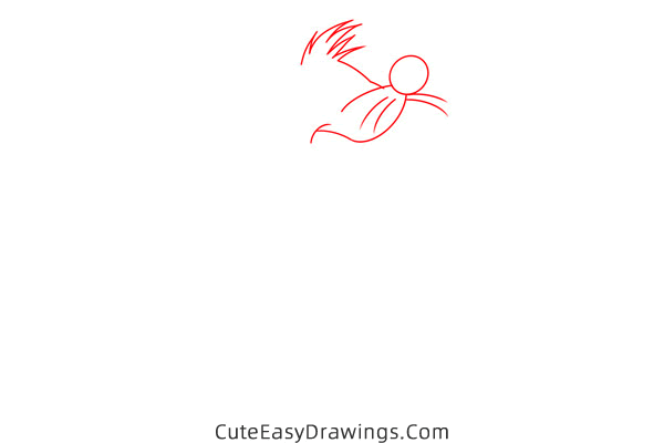 how to draw gus from cinderella - www.cuteeasydrawings.com