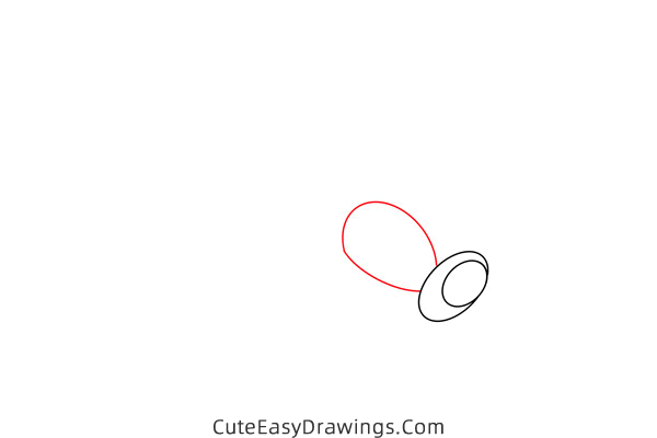 how to draw a bee on a flower - www.cuteeasydrawings.com