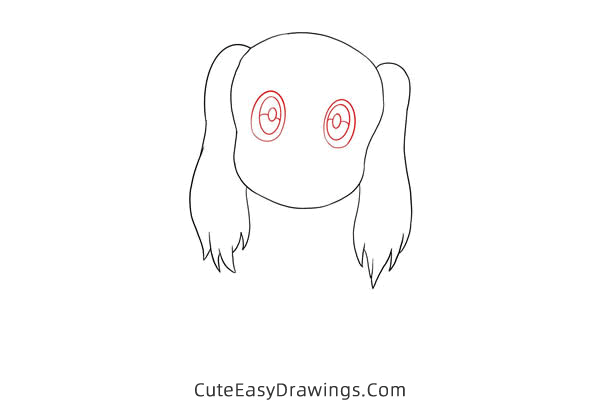 how to draw kuntakku from doraemon - www.cuteeasydrawings.com