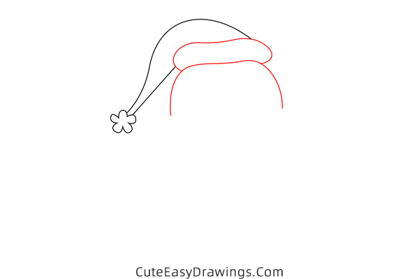 how to draw a christmas penguin - www.cuteeasydrawings.com