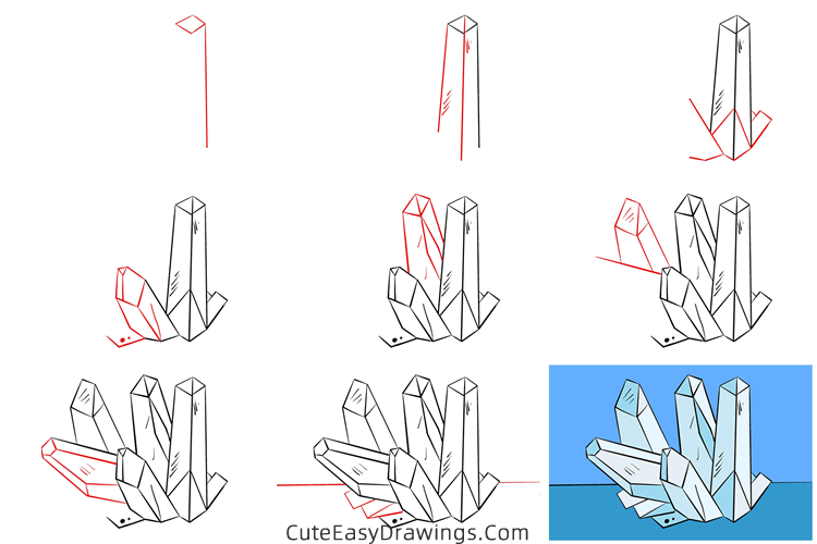 how to draw ore - www.cuteeasydrawings.com