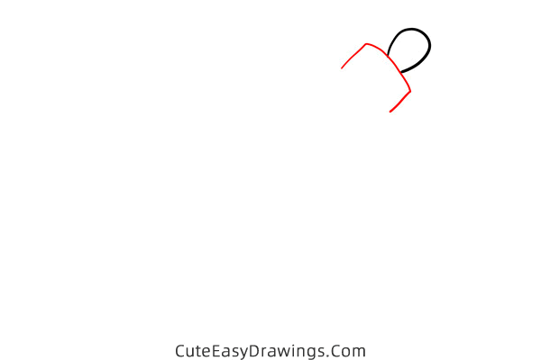 how to draw a christmas ball - www.cuteeasydrawings.com